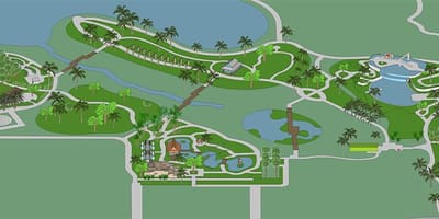 Mapa de nápoles jardim botânico