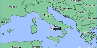 Napoli no mapa